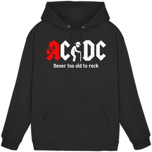 ACDC - Never too old to rock - Sudadera con capucha / Sudadera con capucha | Regalo Día del Padre - Imagen 1 de 2
