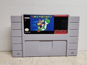 Super Nintendo Super Mario World Case Wall Mount SNES Gray 2018 - Picture 1 of 12