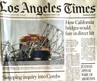 LOS ANGELES TIMES March 27 2024 DODGERS OHTANI SCANDAL Diddy Combs Investigation