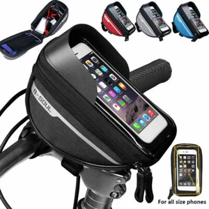 Impermeable Soporte para Teléfono Bicicleta Frontal Bolsa de Ciclismo Móvil Celular Bicicleta Estuche Portátil - Imagen 1 de 27