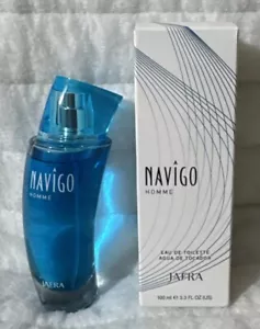 Jafra Navigo For Homme Eau De Toilette 3.3 fl.oz. / 100ml New In Retail Box - Picture 1 of 13