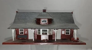 REVELL TOWN RAILWAY EXPRESS AGENCY HO TRAIN STATION BUILDING - Picture 1 of 11