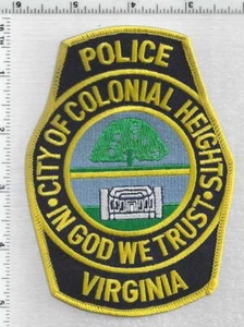 City of Colonial Heights Police (Virginia) 4th Issue Shoulder Patch - Picture 1 of 1