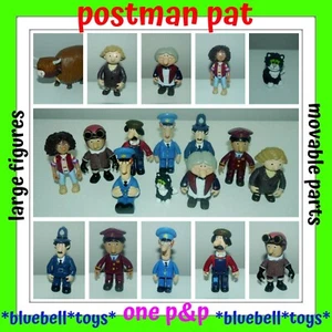 Postman Pat Large Figures PAT JESS TED AJ GOGGINS PC SELBY AMY DR GILBERTSON - Picture 1 of 11
