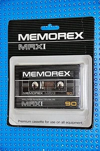 CINTA DE CASETE EN BLANCO MEMOREX MRX I 90 VERSIÓN TIPO I (1) (SELLADA) - Imagen 1 de 2
