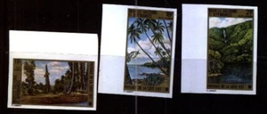 NEW CALEDONIA 1973 TREES IMPERF NATURE FOREST MNH-S3704-6 - Picture 1 of 1