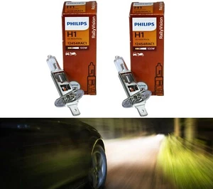 Philips Rally Vision H1 100W Two Bulbs Fog Light Replacement Plug Play High Watt - Picture 1 of 11