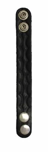 Duty Gear 2 3/4 Inch Wide Leather Belt Keeper Black by Solar 1 (Pack of 5) - Picture 1 of 1