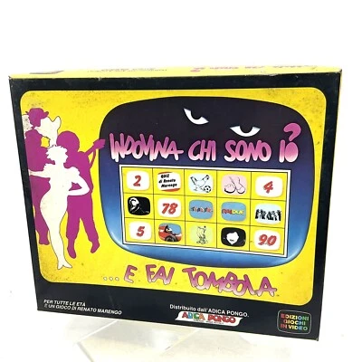 VINTAGE ANNI 80 GIOCO DA TAVOLO INDOVINA CHI SONO IO  ADICA PONGO # QE - Immagine 1 di 4