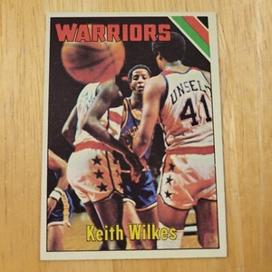Keith Jamaal Wilkes 1975-76 Topps Basketball #50 Rookie RC Warriors HOF