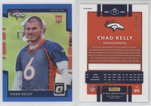 2017 Donruss Optic Rookies Blue Prizm /149 Chad Kelly #119 Rookie RC