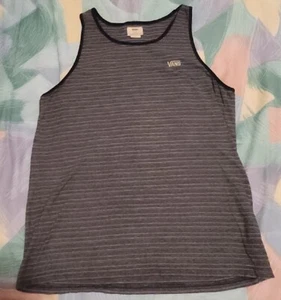 Vans Off The Wall Sleeves Size Medium Gray/Blue  - Picture 1 of 3