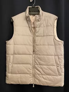 Eleventy Mens Padded Grey Outerwear Vest Sz:US S/50 EU.Made In Italy $1775 - Picture 1 of 9