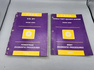 1996 Dodge Viper Body And Powertrain Diagnostics Service Manuals - Picture 1 of 1