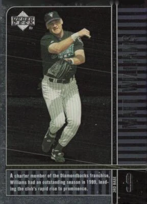 2000 Upper Deck Legends #26 Matt Williams - Image 1 of 2
