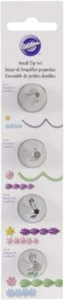 Wilton 418-1700 Round Star Icing Tip Set, pequeño - Imagen 1 de 5