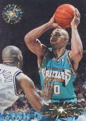 1995-96 Stadium Club Vancouver Grizzlies Basketball Card #240 Blue Edwards
