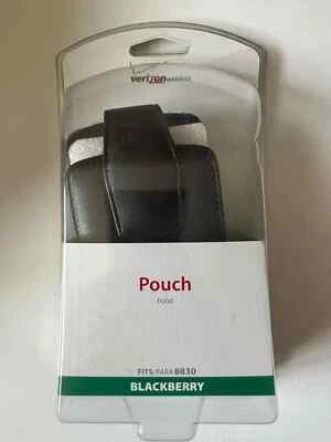 BLACKBERRY 8830 POUCH HOLDER CASE - Black * Verizon Wireless NEW NIB - Image 1 of 4
