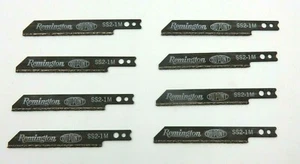 NOS SET OF 8 REMINGTON SS2-1M TUNGSTEN CARBIDE GRIT UNIV. STYLE JIGSAW BLADES - Picture 1 of 8