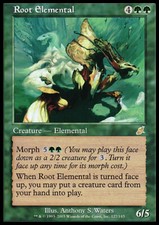 Magic the Gathering MTG Root Elemental (127) Scourge   LP