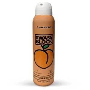 Swass Block - Peach Scent  Antiperspirant Spray Deodorant For Dryness NEW - Picture 1 of 9