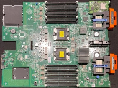 Dell Poweredge M710 Blade Server System Motherboard DDR3 18 Slots / 079T3J - Image 1 of 4