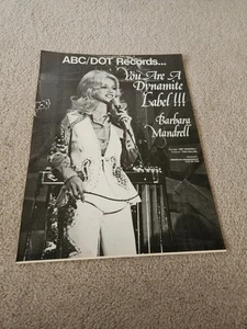 REVISTA TPEEP550 ANUNCIO 14X11" MANDRIL BARBARA - ERES UNA ETIQUETA DINAMITA  - Imagen 1 de 1