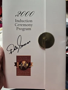 Dale Inman 2000 Induction Ceremony Program NC auto Racing Hall Of Fame... - Picture 1 of 1