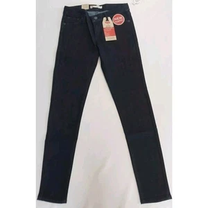 Levi's 710 Super Skinny Dark Jeans Size 12 Girls - Picture 1 of 5