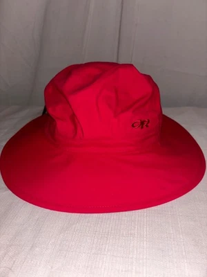 Sombrero impermeable para mujer Outdoor Research Gore-Tex M Fushia senderismo camping lluvia Foto 1 de 4