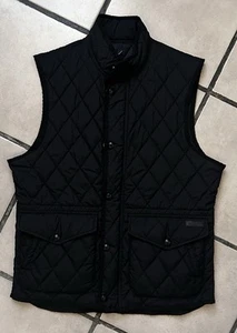 Polo Ralph Lauren Quilted Vest Medium Men’s Black - Picture 1 of 8