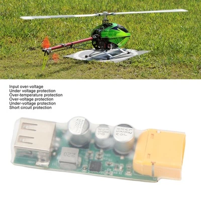XT60 To USB Fast Charging Converter For RC Racing Drone Automatic Recognit DY - Image 1 of 4