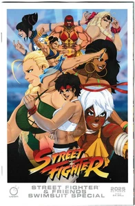 2025 Street Fighter & Friends Badeanzug Special #1 Cover C Tovio Rogers Cover - Bild 1 von 2