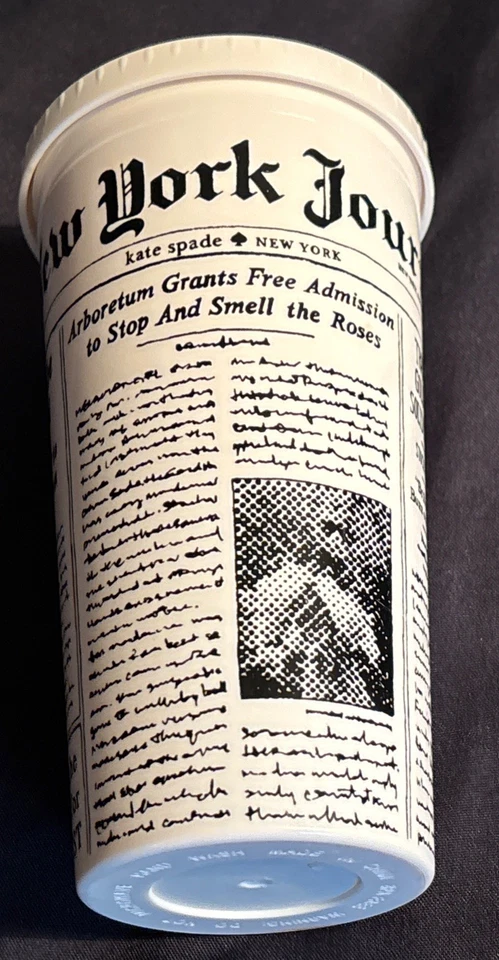 Стакан чашка и крышка Kate Spade The New York Journal изолированные 20 унций - Изображение 1 из 4