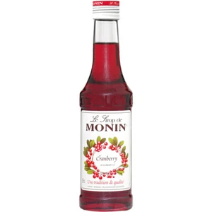 Monin Sirup Con Dem Gusto Di Acre Saurer Cranberry 250ml - Foto 1 di 1
