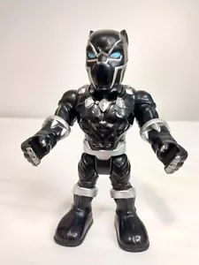 2018 Playskool Marvel Super Hero Adventure Black Panther Hasbro 5" Action Figure - Picture 1 of 7