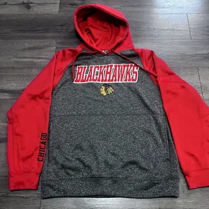 Chicago Blackhawks Hoodie Größe M NHL gebraucht mit Taschen - Bild 1 von 7
