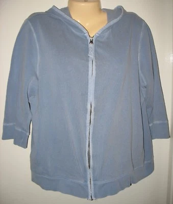 OLD NAVY - XL - AZUL - 100% ALGODÓN CREMALLERA SUDADERA CON CAPUCHA DELANTERA  Foto 1 de 4