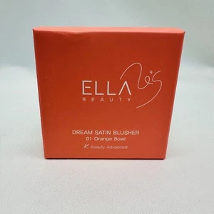 Ella Beauty DREAM Satin Blusher, 01 Orange Bowl, 0.21 oz, - Picture 1 of 10