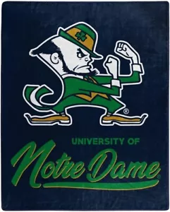 Notre Dame Fighting Irish NCAA 50" x 60" Plush Throw Blanket Northwest Company - Picture 1 of 1