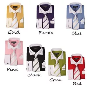 Corbata a rayas con Hanky AH621 para hombre 60 % algodón 40 % poliéster - Imagen 1 de 16
