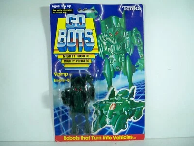 K25i2273 VAMP MOC MINT ON SEALED CARD GOBOTS 1985 VINTAGE TONKA ORIGINAL - Image 1 of 4