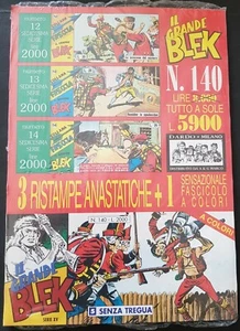 IL GRANDE BLEK N° 140 L'EROE DEI TRAPPER "BLISTERATO" CON 4 STRISCE - Picture 1 of 1