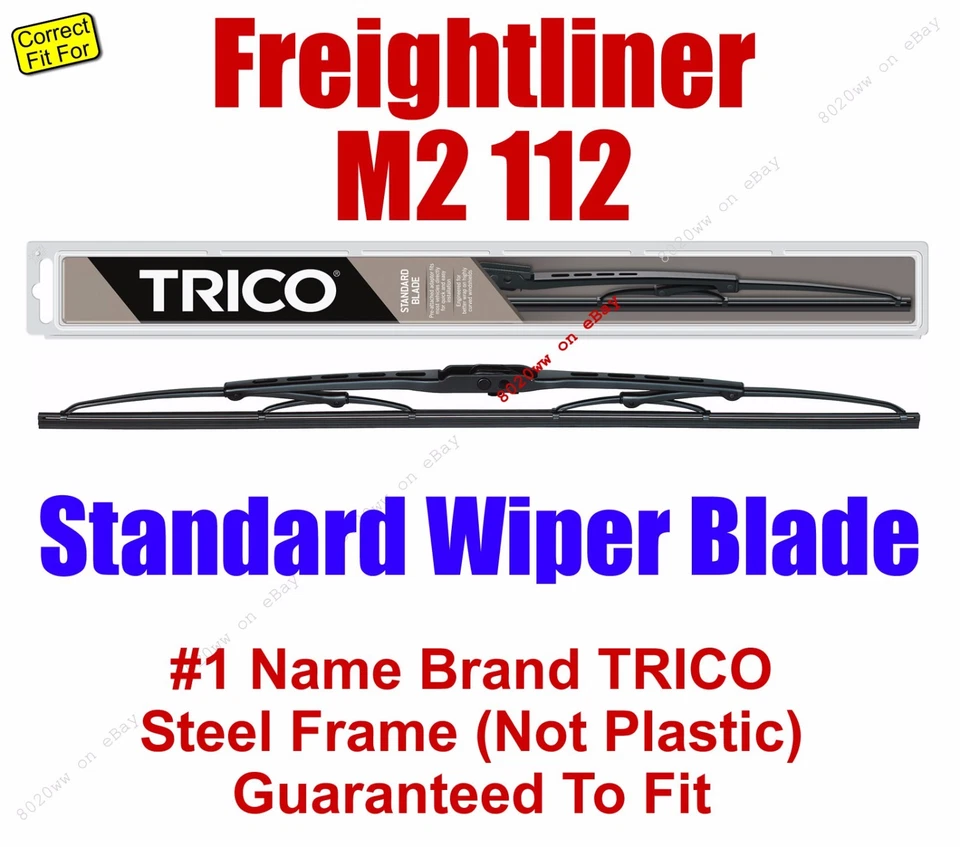 Escobilla limpiaparabrisas (cantidad 1) estándar - se adapta a 2003+ Freightliner M2 112 - 30221 Foto 1 de 1