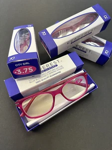 Readerest Blue Light Blocking Reading Glasses City Girl Pink +3.75 Magnification - Picture 1 of 10