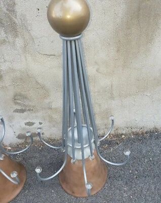 Винтажный удивительный декоративный стеклянный подвесной кулон GEORGE KOVACS  - Изображение 1 из 4