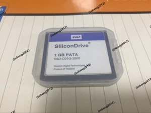 WD SiliconDrive 1GB CF CARD  PATA   compactflash momery card - Picture 1 of 2