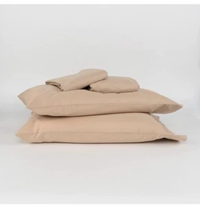 200 Thread Count SALT Percale Sheet Set - Picture 1 of 7