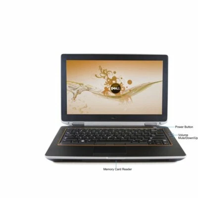 FAST 13.3'' DELL Lat. E6320: *Core i5-2520M 3.20GHz *128SSD*8GB*Win10*Office2019 - Image 1 of 4