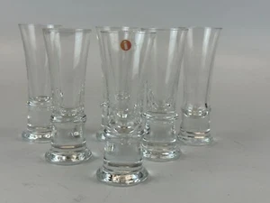 Iittala Tapio Wirkkala Kaleva 4" Shot Glasses * Set of Six (6) - Picture 1 of 2
